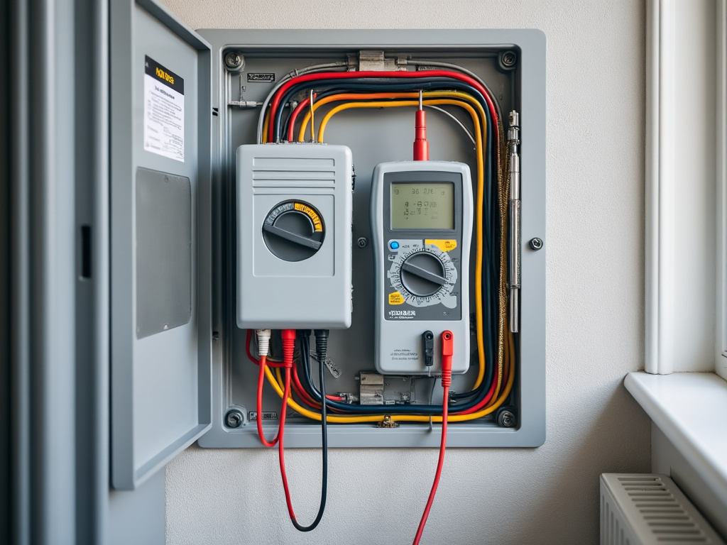 Testeur sur une prise électrique standard