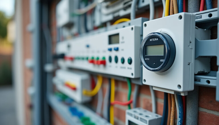 Tableau électrique propre avec minuteur modulaire