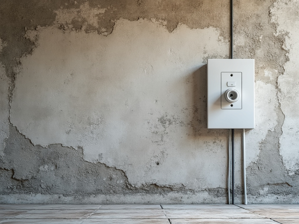 Rénovation électrique avec câblage soigné dans un logement ancien