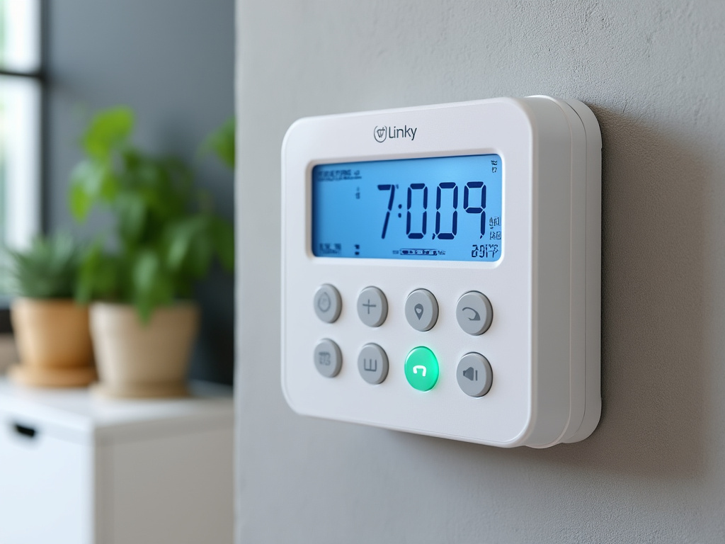 Compteur électrique Linky installé