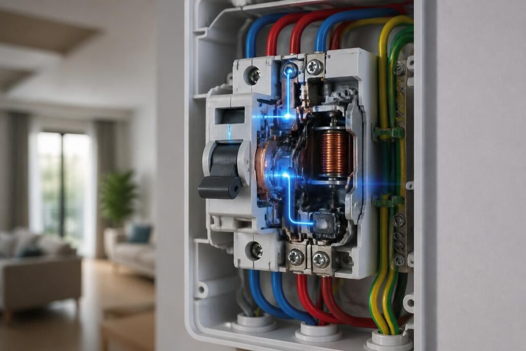 découvrez comment fonctionne un disjoncteur différentiel et comprenez son rôle vital dans la protection contre les risques électriques pour assurer la sécurité de votre installation électrique.
