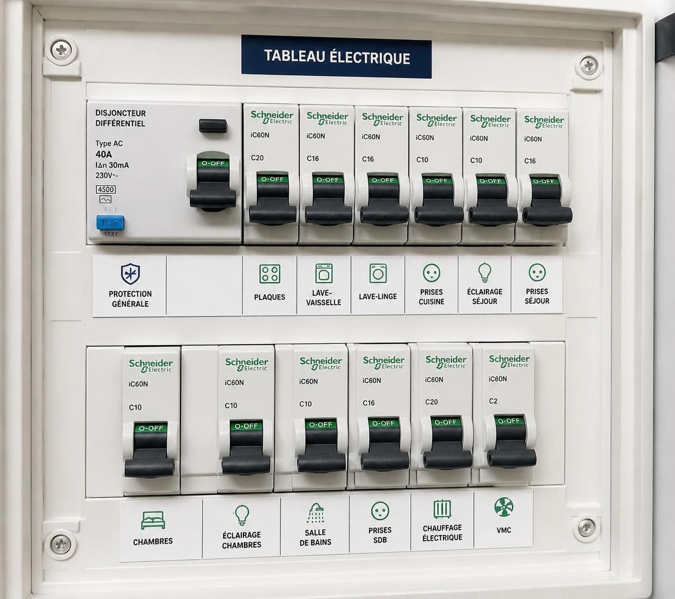 découvrez comment un disjoncteur différentiel protège votre installation électrique en détectant les fuites de courant et en assurant la sécurité de votre domicile.