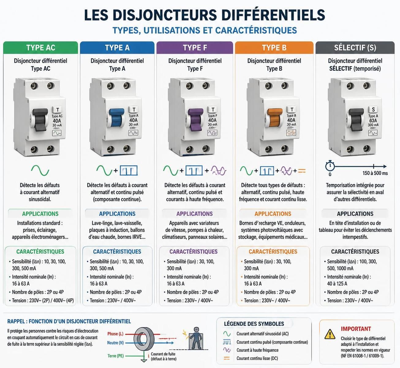 découvrez comment un disjoncteur différentiel protège votre installation électrique en détectant les fuites de courant, garantissant ainsi la sécurité de votre habitation.