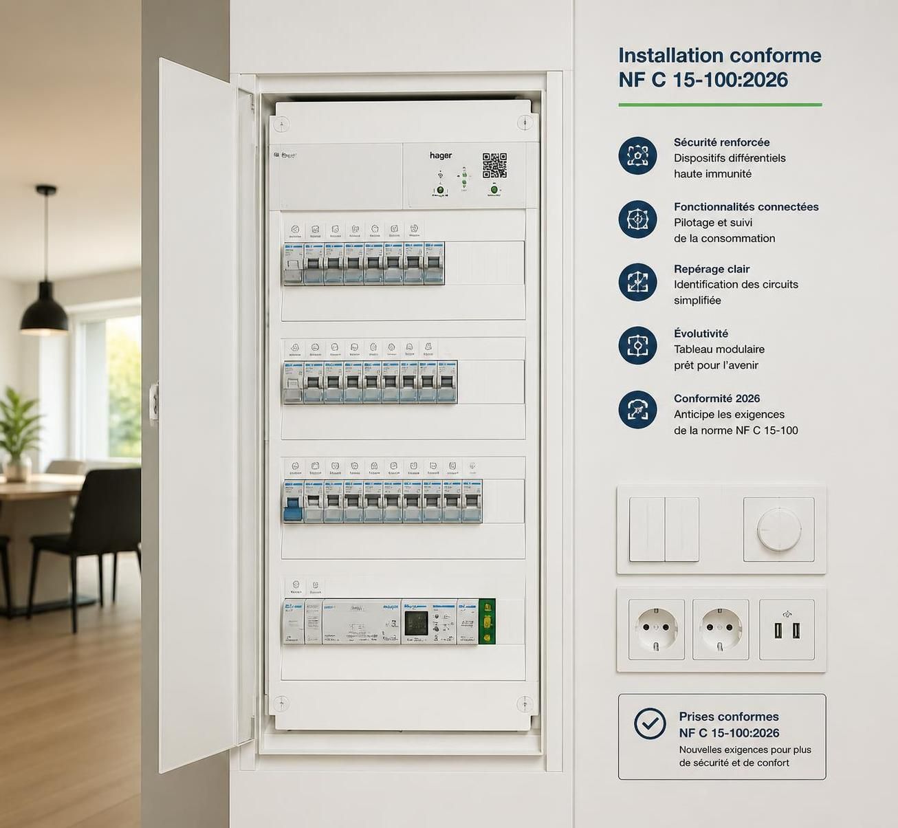 découvrez tout ce qu’il faut savoir sur la norme prise de courant en 2026 : exigences, évolutions et conseils pour une installation électrique conforme et sécurisée.