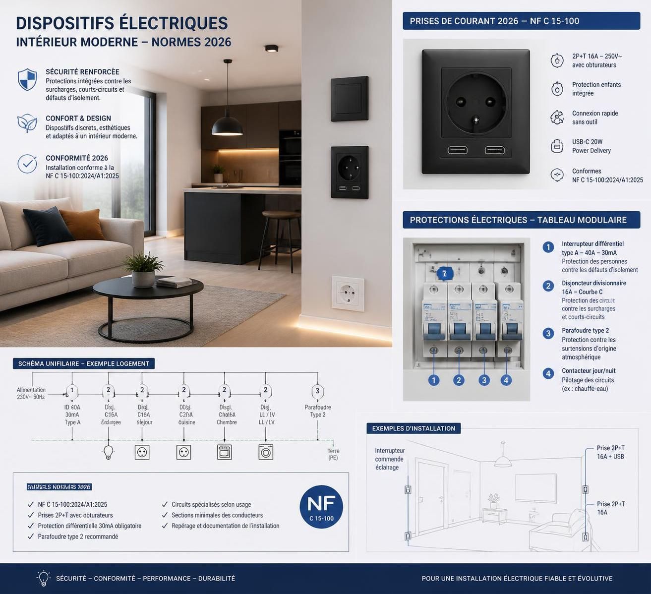 découvrez les nouvelles normes des prises électriques en 2026 et préparez votre installation en toute sécurité avec nos conseils essentiels.