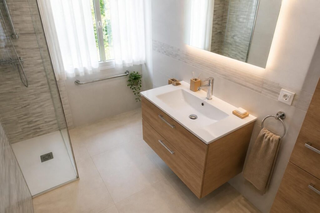 découvrez les normes essentielles pour l'installation conforme des prises électriques dans une salle de bain, notamment près du lavabo, afin d'assurer sécurité et conformité aux régulations en vigueur.