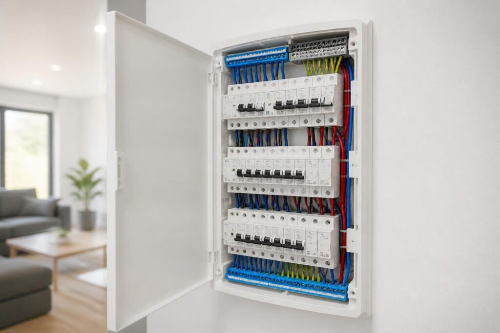 découvrez les normes essentielles pour les tableaux électriques des maisons individuelles en 2026, afin d'assurer sécurité et conformité dans votre installation électrique.