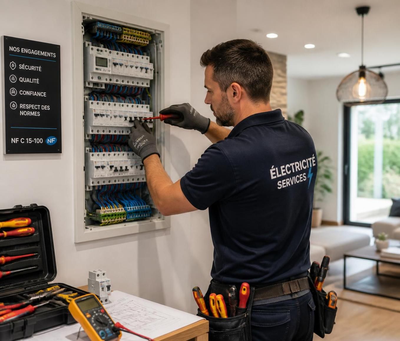 découvrez le prix moyen de l'heure d'un électricien en 2026 et les facteurs influençant ce tarif pour mieux préparer vos travaux électriques.