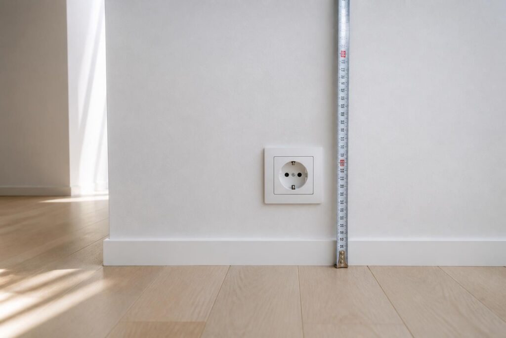 découvrez la hauteur recommandée pour l'installation des prises électriques conformément à la norme en vigueur en 2026, pour garantir sécurité et conformité.
