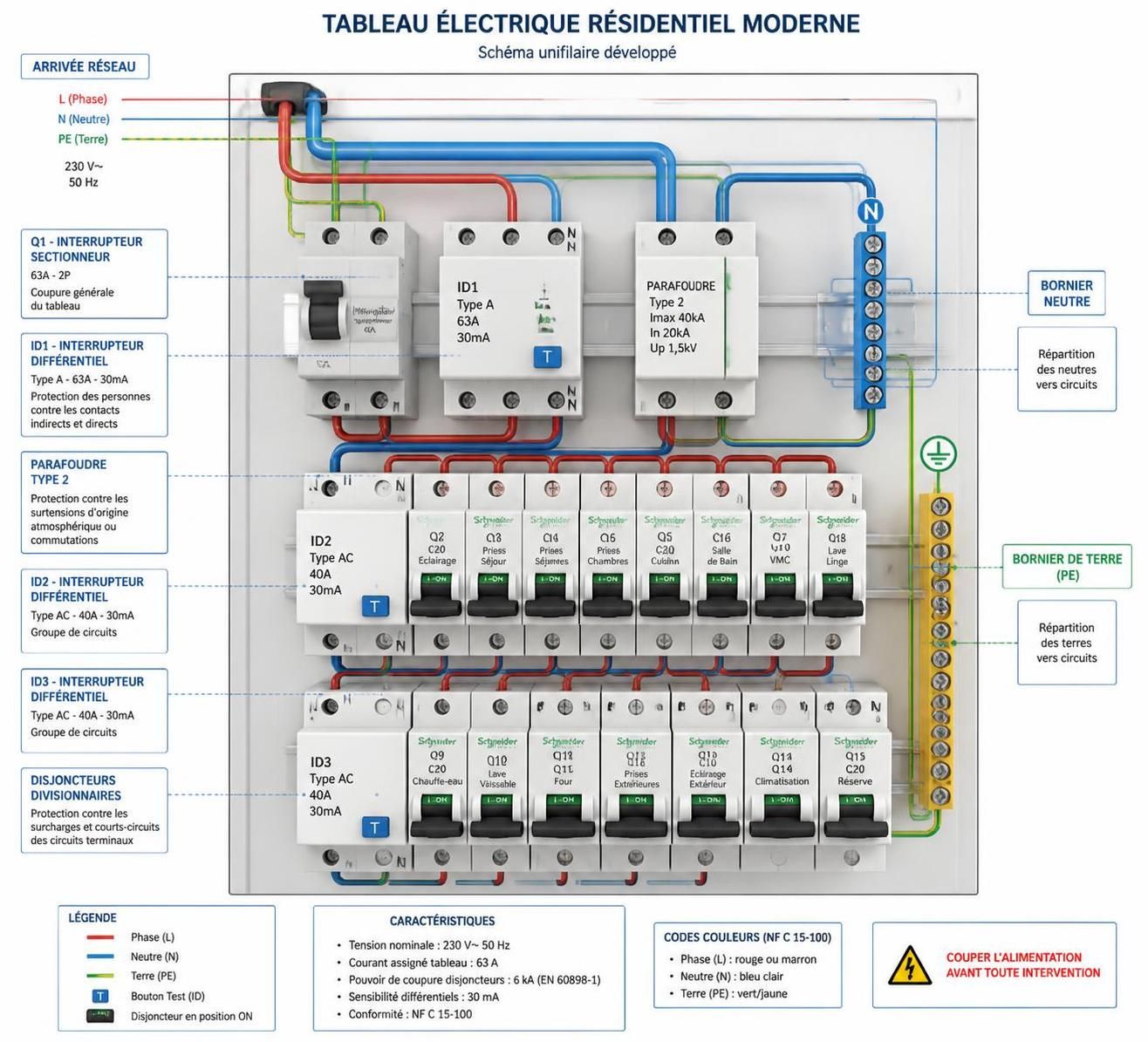 découvrez notre guide complet sur le schéma électrique bâtiment pour bien comprendre et réussir l'installation électrique de votre bâtiment en toute sécurité.