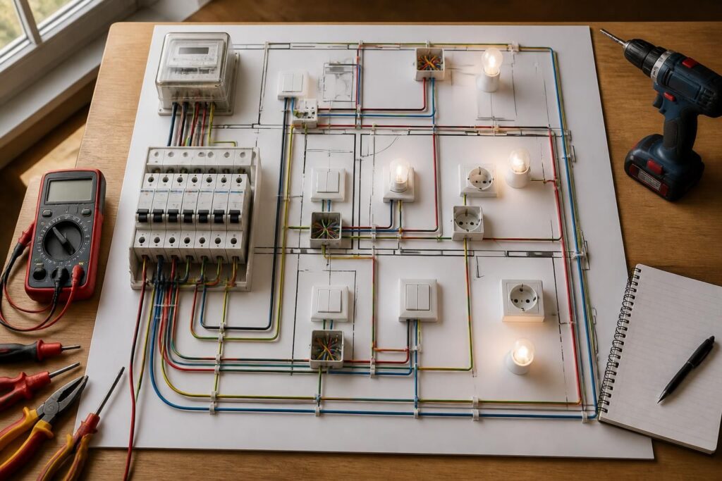 découvrez notre guide complet du schéma électrique bâtiment pour comprendre les principes essentiels et réussir l'installation électrique de votre construction en toute sécurité.