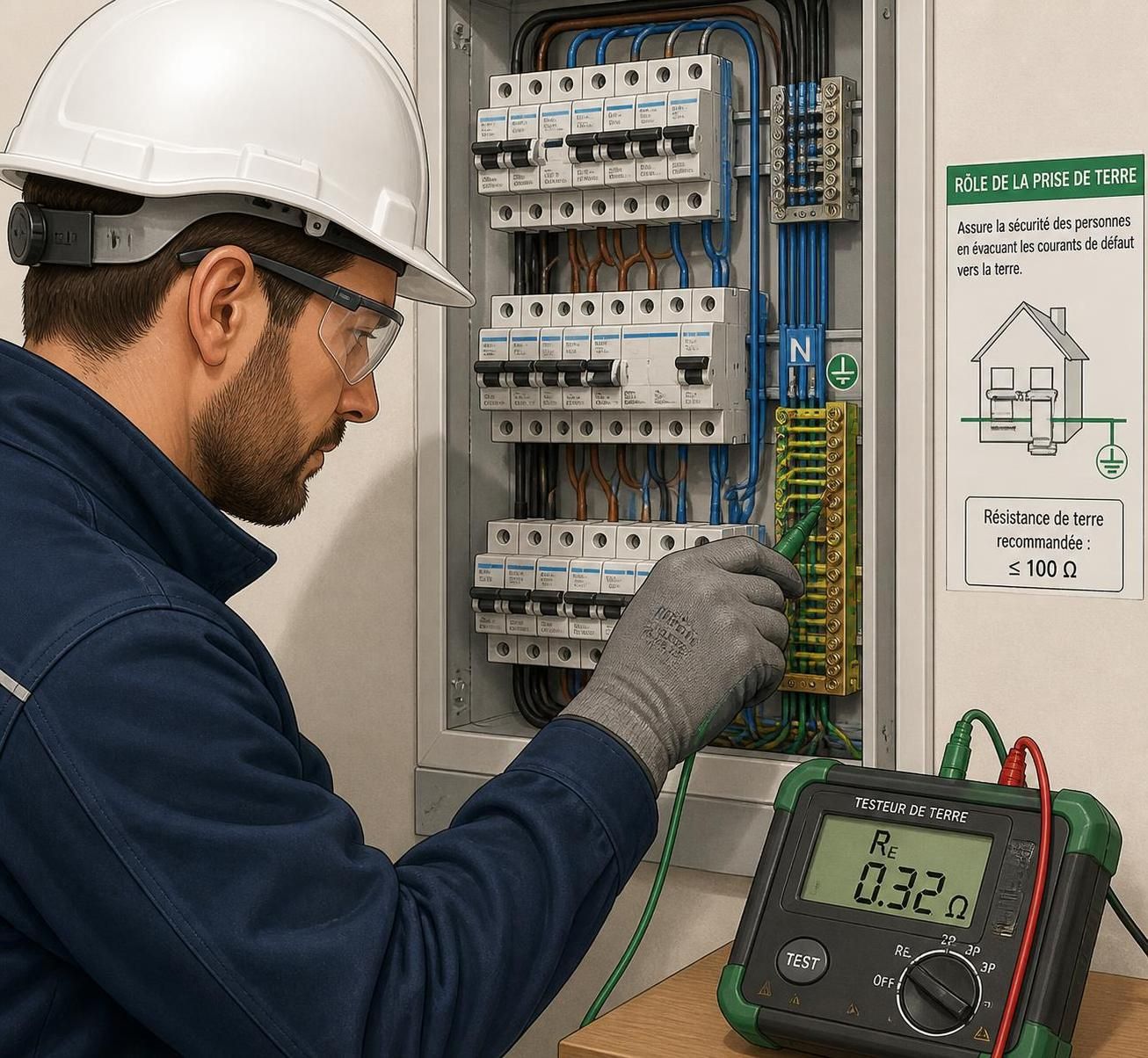 découvrez comment tester efficacement une prise de terre chez vous pour assurer la sécurité électrique de votre installation avec des méthodes simples et fiables.