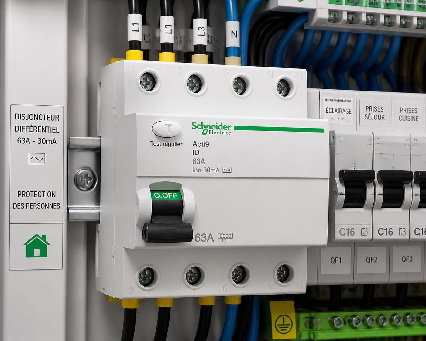 découvrez tout ce qu'il faut savoir sur le disjoncteur différentiel 63a, pour bien choisir et installer cet équipement essentiel à la sécurité électrique de votre habitation.