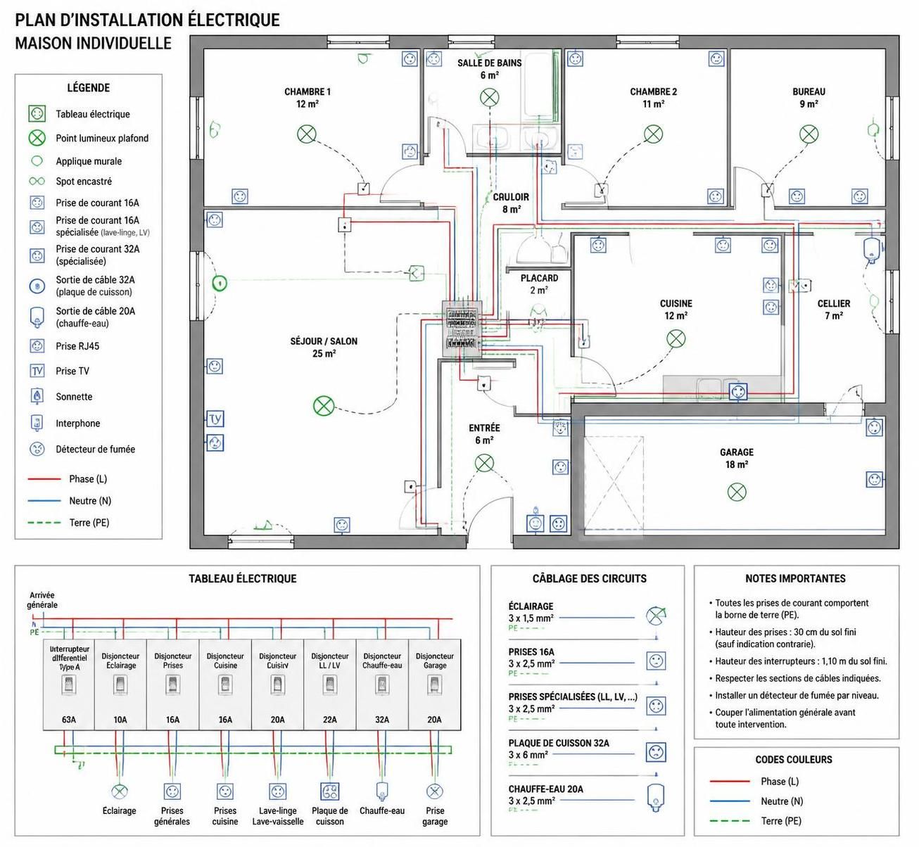 découvrez notre guide complet pour réussir le plan d'installation électrique de votre maison et bien démarrer vos travaux en toute sécurité.