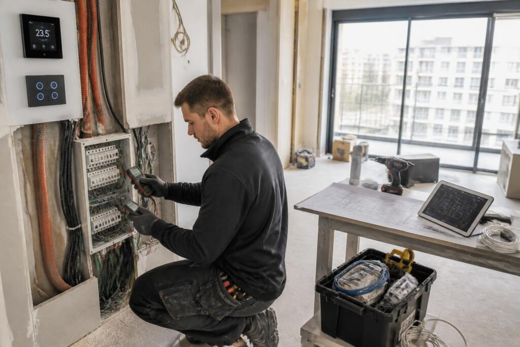 découvrez le prix moyen d'une rénovation électrique dans un appartement en 2026, les facteurs influençant le coût et des conseils pour bien préparer votre projet.