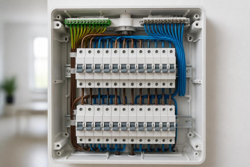 découvrez notre guide complet pour bien choisir et installer un tableau électrique 2 rangées, incluant conseils pratiques, normes de sécurité et astuces d'installation.