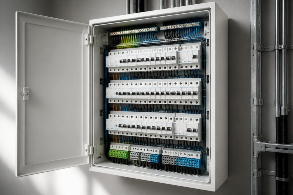 découvrez tout ce qu'il faut savoir sur le tableau électrique 4 rangées : caractéristiques, avantages et guide complet pour une installation sécurisée et conforme.